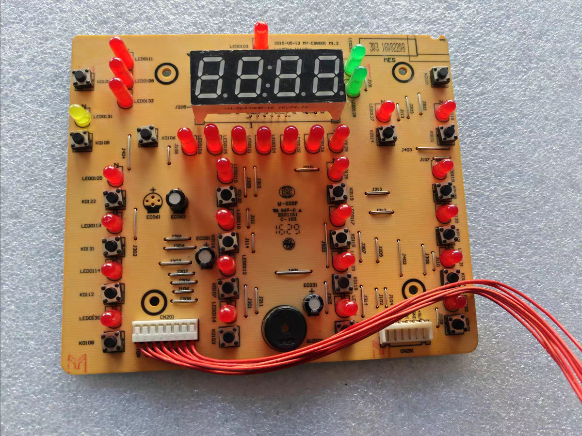 美的电压力锅配件MY-CS8001/CYL8030原厂按键控制电脑显示板灯板