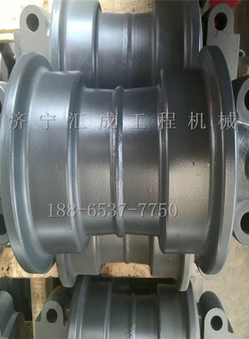 挖机轮 SY365 375 485挖机底盘 链轨 支重轮 引导轮 驱