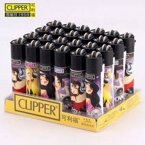 CLIPPER品牌个性创意礼品可利福CP11大号砂轮火石充气气体打火机