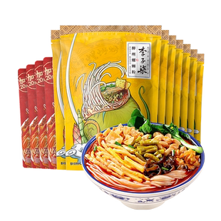 李子柒螺蛳粉柳州螺狮粉3袋330g1袋288g动心包速食方便粉丝
