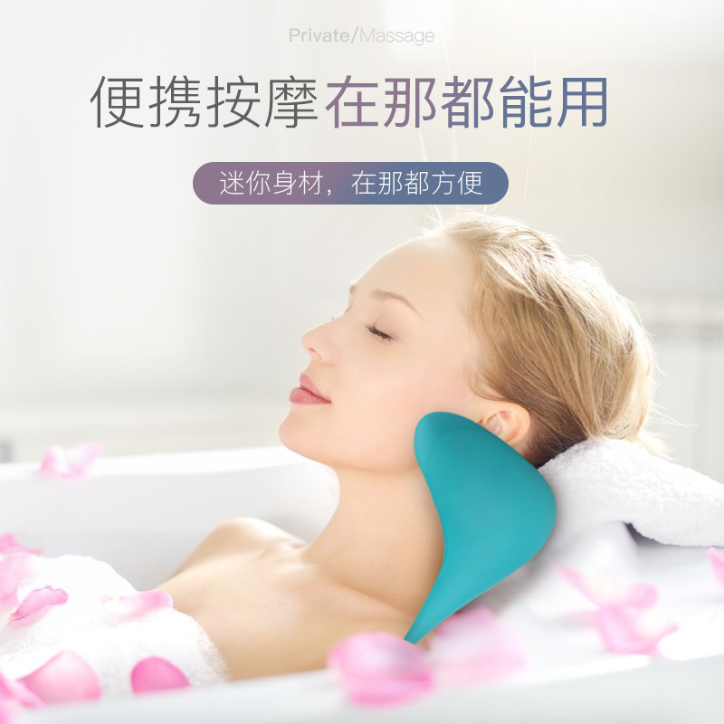 颈椎按摩枕头重力指压脖子肩颈部疼痛牵引富贵包矫正器