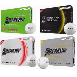 SRIXON史力胜高尔夫二层球SOFT FEEL双层球golf下场练习球印LOGO