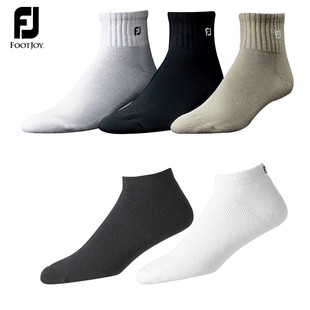 正品 高尔夫袜子 footjoy专业球袜 吸汗FJ男袜运动袜三双装新款