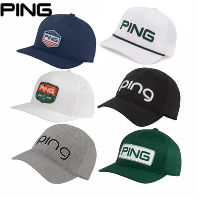 有顶帽鸭舌帽高尔夫球帽Ping