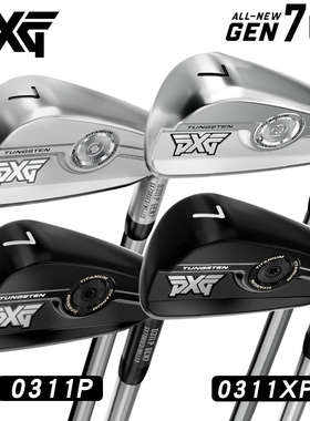 正品PXG高尔夫铁杆组GEN7 0311XP初中级高容错远距男士球杆新款