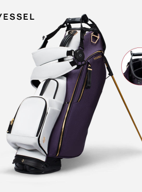vessel高尔夫球包PlayerV轻便支架包golfbag男女6格8.5寸2026新款