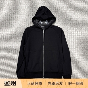 国内现货 ZEGNA杰尼亚25春夏经典款黑色男士拉链连帽夹克外套折扣