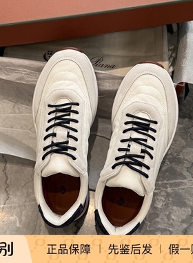 国内现货Loro Piana 诺悠翩雅Week End Walk男士白色LP运动休闲鞋