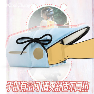 电动车防晒手套夏季电瓶摩托车手把套遮阳挡风防水立体电车护手罩