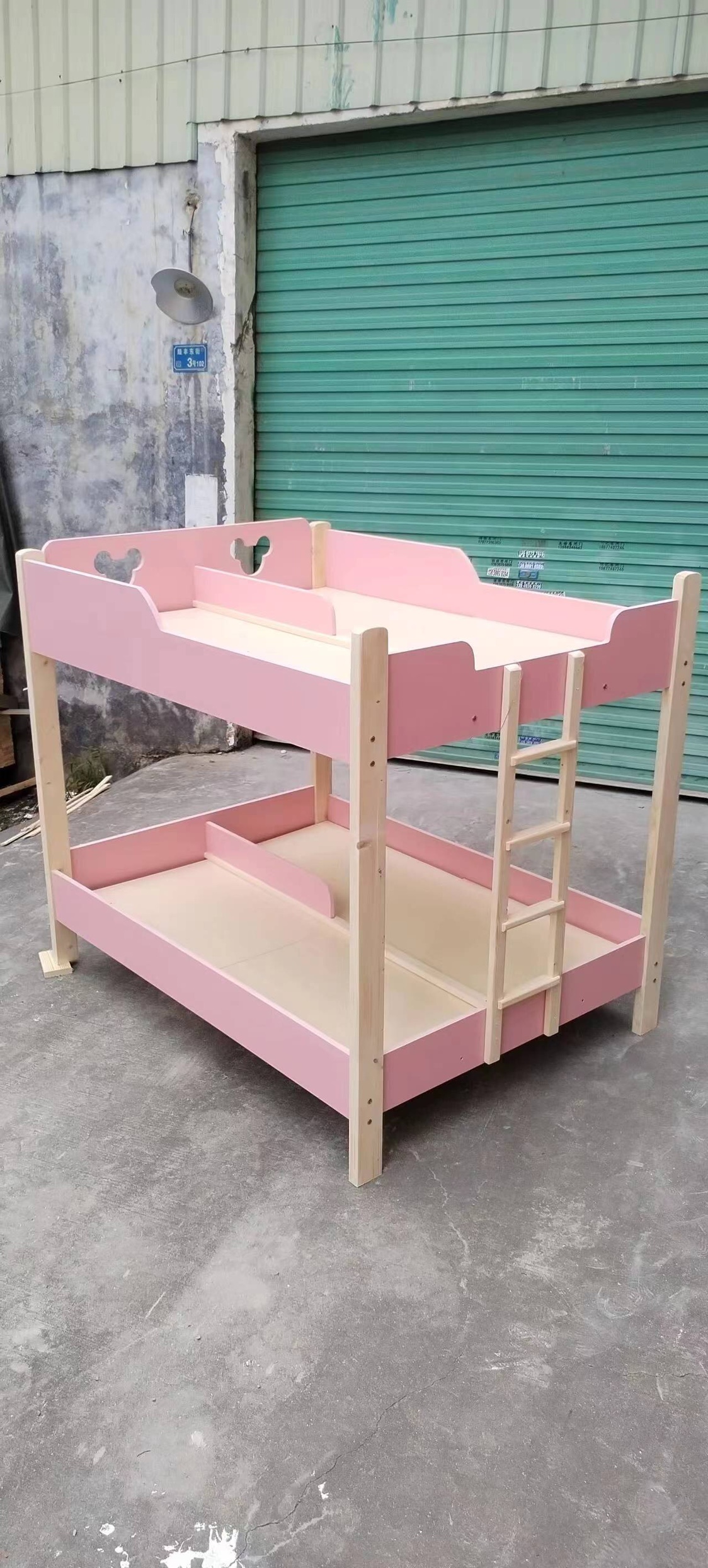 新款高端托管床实木午托床学生床上下铺床幼儿园宿舍床定制