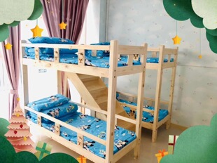 幼儿园纯棉三件套小学生六件套床上用品托管班床垫小学生床褥定制