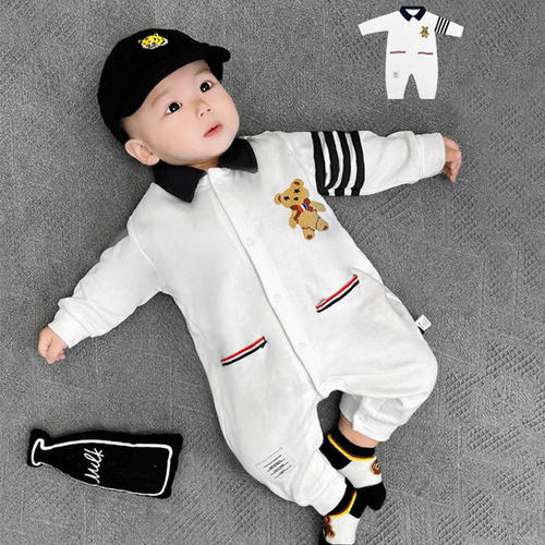 纯棉连体衣爬服婴幼儿春秋季