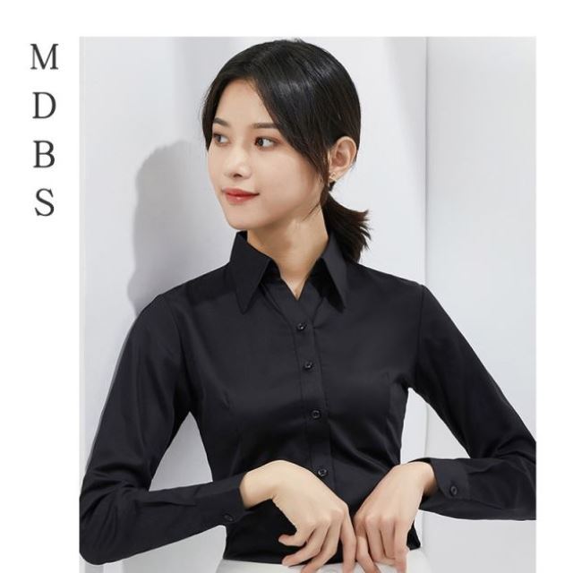 纯棉职业白衬衫女长袖商务正装v领上衣韩版修身打底ol纯色衬衣|ruв категории Женская одежда, рубашка - от Buy2taobao.com для оказания профессиональной услуги покупки агента Taobao