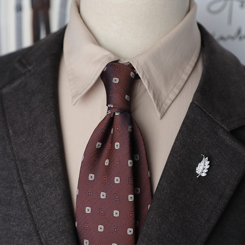 礼盒装 复古男士正装商务职业领带简约8CM手打条纹高级感酒红咖啡,服饰配件/皮带/帽子/围巾,领带,淘宝优惠券,粉丝福利购,淘宝优惠卷