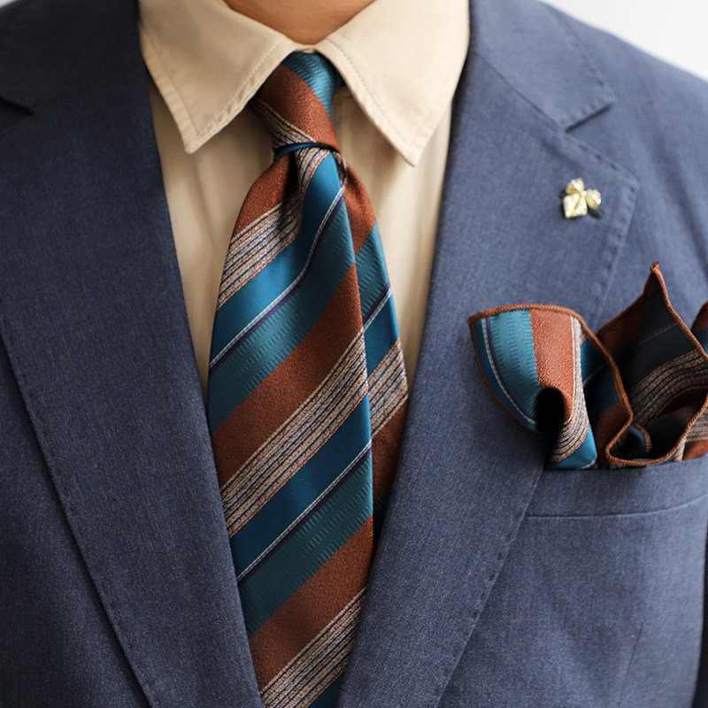 复古撞色条纹英伦大气领带男口袋巾套装 韩版正装商务绅士 礼盒装,服饰配件/皮带/帽子/围巾,领带,淘宝优惠券,粉丝福利购,淘宝优惠卷