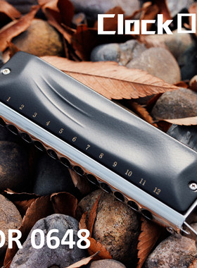 Clock推荐JDR嘉德瑞GM0648十二孔C调半音阶口琴初学者零基础入门