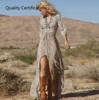 2020 new Loose Party Evening Beach Long Maxi Dress