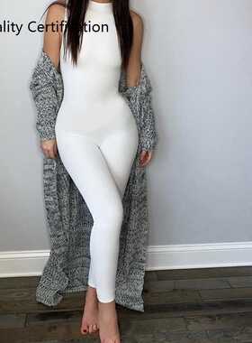 Sexy Club Outfits Slim High Waist Sports Overalls