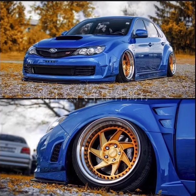 NIEOAIR适用于斯巴鲁STI气动避震套件 翼豹空气悬挂 底盘升降改装