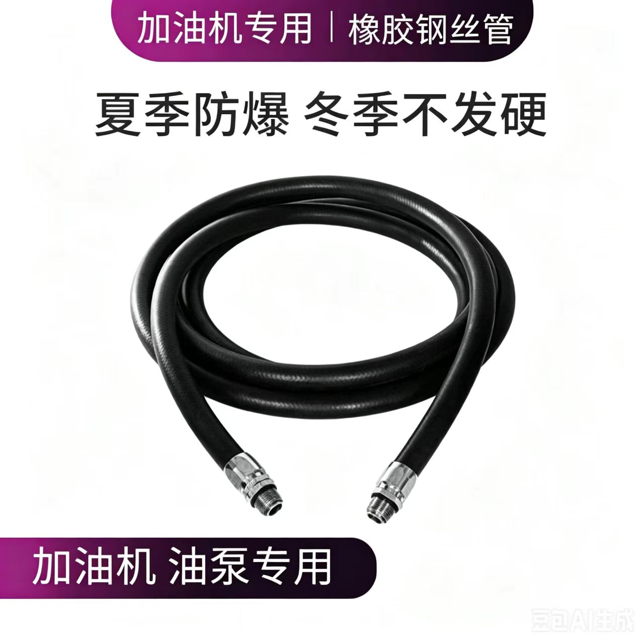 加油机胶管加油专用柴油汽油耐油软管6分1寸加油枪加油机配件图片