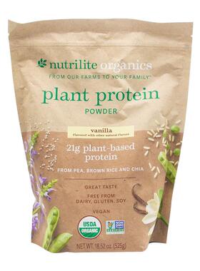 美国安利蛋白粉多种植物蛋白质粉大豆蛋白粉儿童适合袋装香草味