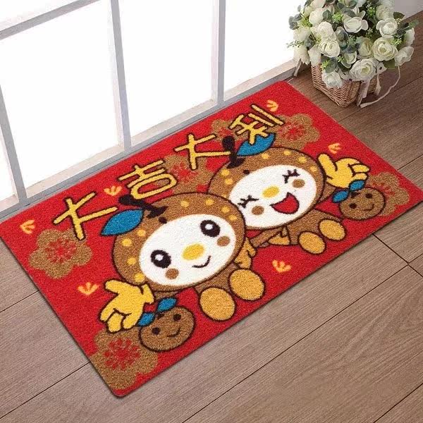 Cartoon door mat door mat sitting room bedroom porch dustin the Home Fabric , Mat  category - from Buy2taobao.com to provide professional Taobao agent buy service
