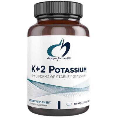 DFH钾元素胶囊K+2 Potassium健康设计钾离子补充剂平衡酸碱PH值
