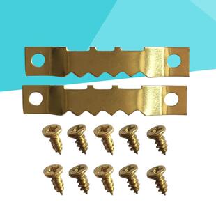 10pcs Hooks and 20pcs Screws Picture Hangers Frame Hanging