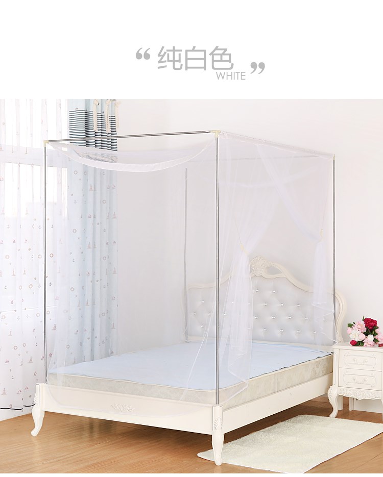 双人特加密单门方顶传统15m 18m22米床上下铺家用老式蚊帐