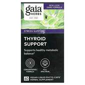 美国Gaia 粒全素液体素食胶囊 Herbs 甲状腺帮助