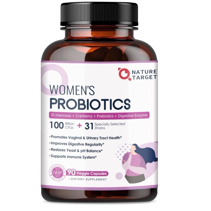 美国Doctor's Recipes女士益生菌500亿菌落蔓越莓免疫和泌尿健康