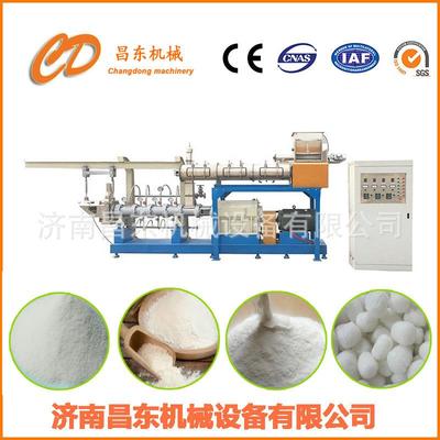 膨化变性淀粉机械设备 工业预糊化淀粉膨化机设备 改性淀粉生产线