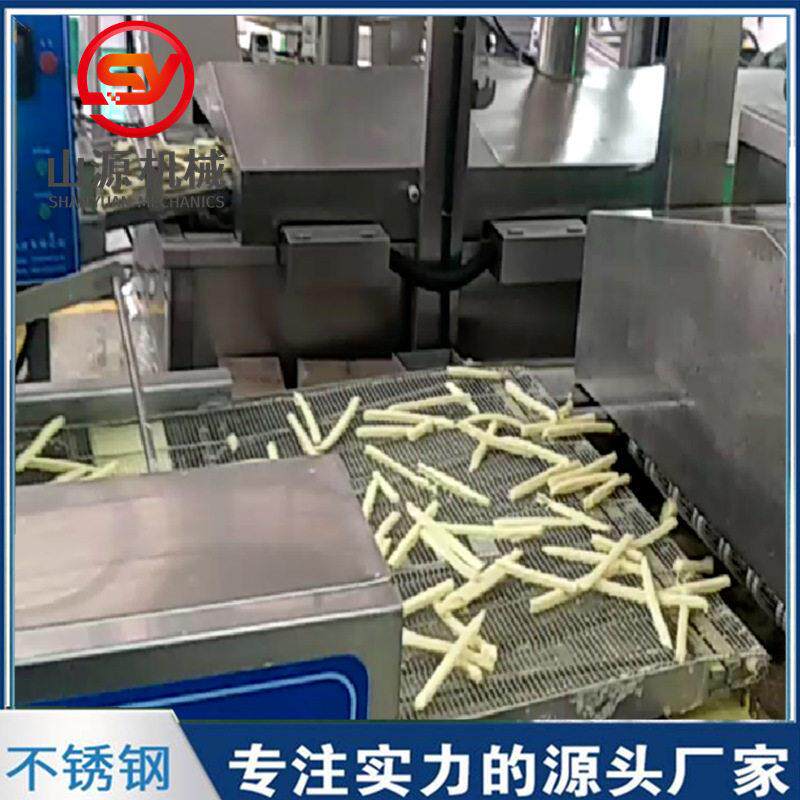 薯条上浆机 全自动裹浆设备 现货供应红薯条上浆油炸生产线
