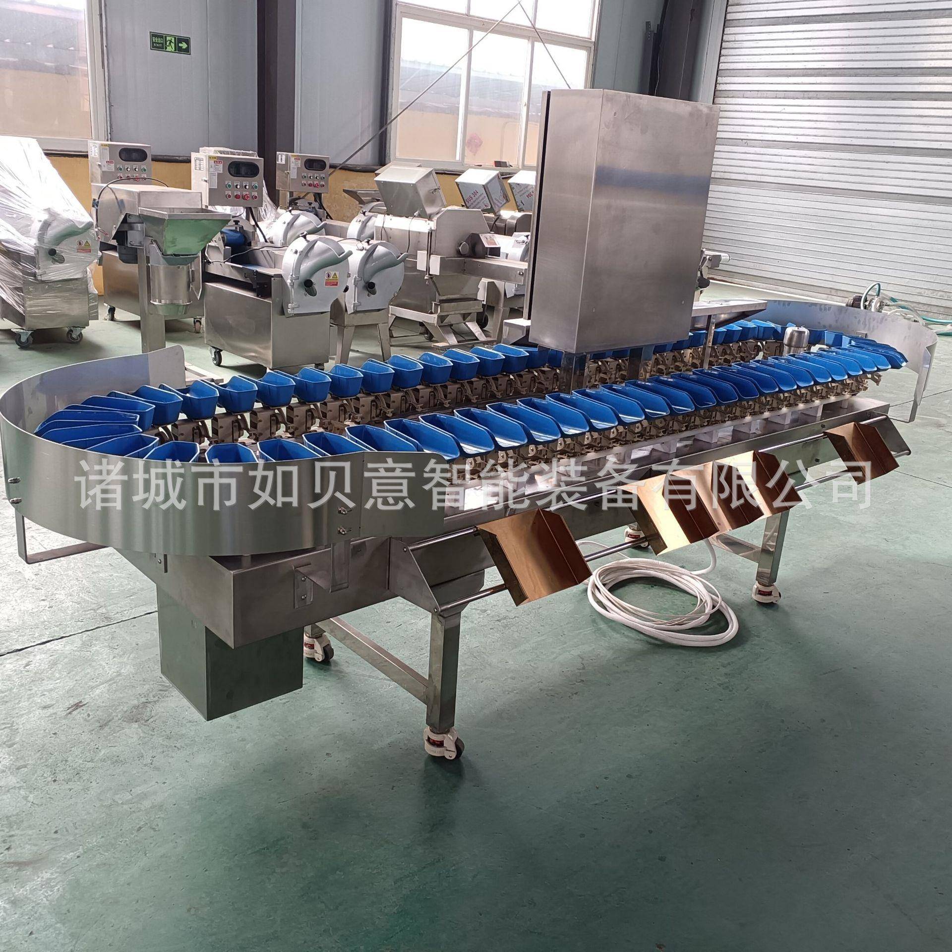 槟榔杨梅大小选果机 高精度称重分选机 智能选果水果分拣设备