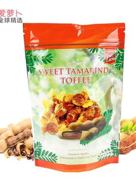 泰国零食Fruit land tamarind天然无籽冰糖原味酸角糖果200g