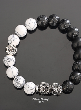 招财貔貅手链男复古民族风情侣手饰高级感手串时尚ins手串饰品