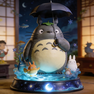 特价处理!宫崎骏动漫手办【只发图中九款】二次元潮玩摆件礼物