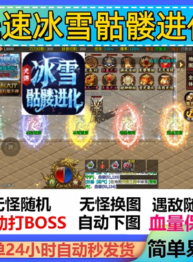 光速冰雪骷髅进化辅助脚本现货定计时传奇挂机软件神器黑科技盒子