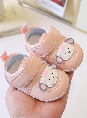 婴幼儿软底防滑学步鞋春秋卡通