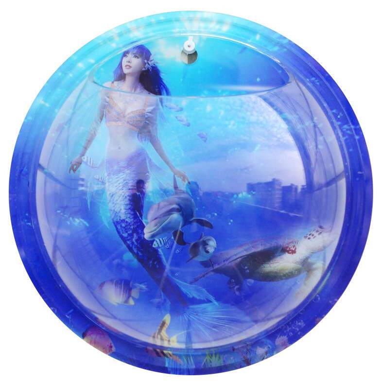 Room Area Wall Water to keep Glass 3d three-dimensional Wall hanging fish tank Wall hanging Pisciculture characteristic spacein the Home accessories , Mural  category - from Buy2taobao.com to provide professional Taobao agent buy service