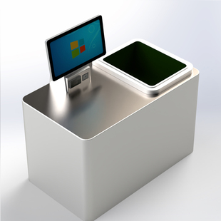 自助收银收款机RFID自助收银一体机扫码打印RFID采集器暗码识别器