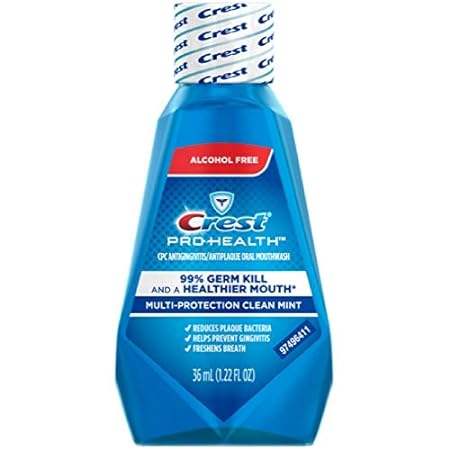 Crest Pro-Health Mutli-Protection Oral Rinse， Clean Mint，