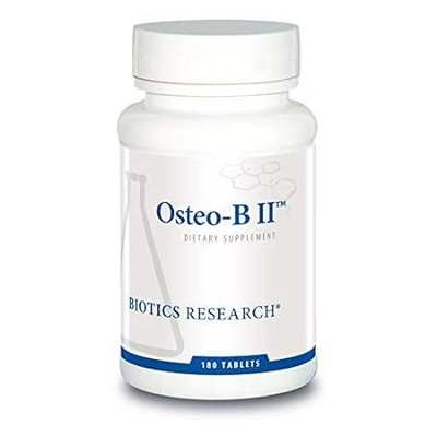 BIOTICS Research Osteo B II Optimal Bone Health Support，