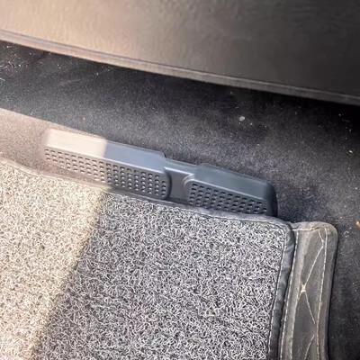 适用于19-24款大众探歌后排座椅下空调出风口保护罩脚部防尘口罩