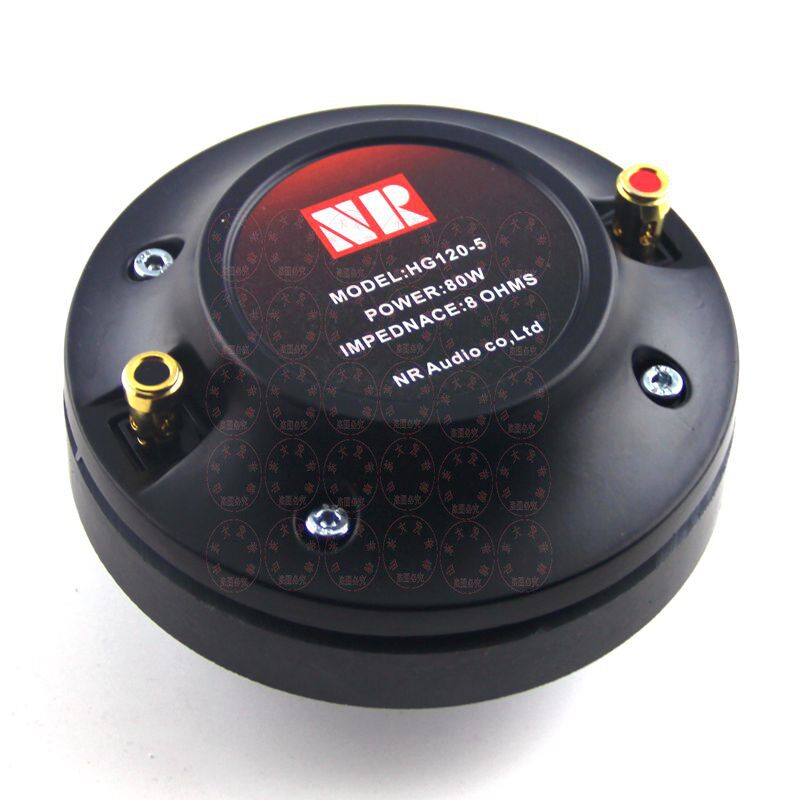 44.4芯nr雷顿hg120-5高音喇叭平口或螺口号角驱动头名牌115磁44芯