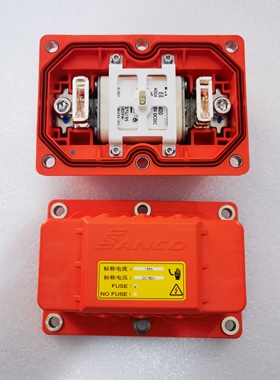 顺科SANCO 400A630A750VDC新能源电池包手动维修开关高压熔断器盒