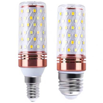 新品LED灯泡220V超亮节能省电玉米灯E27E14螺口家用照明吊灯白光