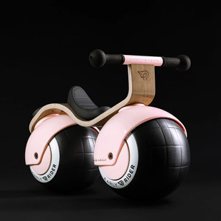 英国EarlyRider扭扭车儿童静音平衡车溜溜车无脚踏带推把滑行车
