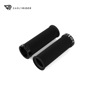 EARLYRIDER自行车把套黑色防滑纹理山地车把套配件