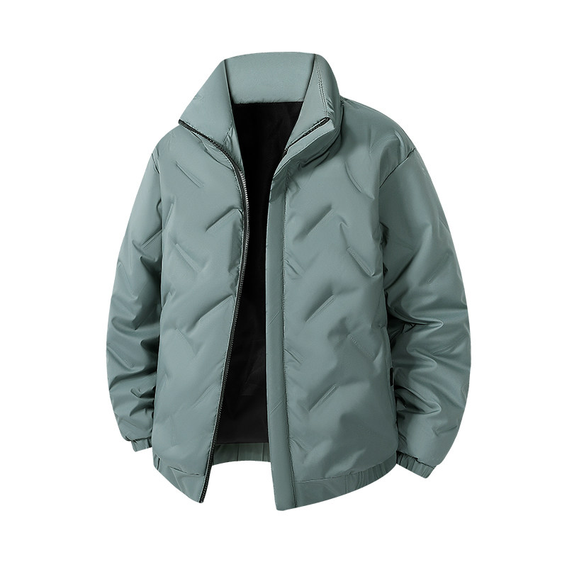 【潘星星】冬季新款男士羽绒服短款修身保暖外套男立领防寒服冬装